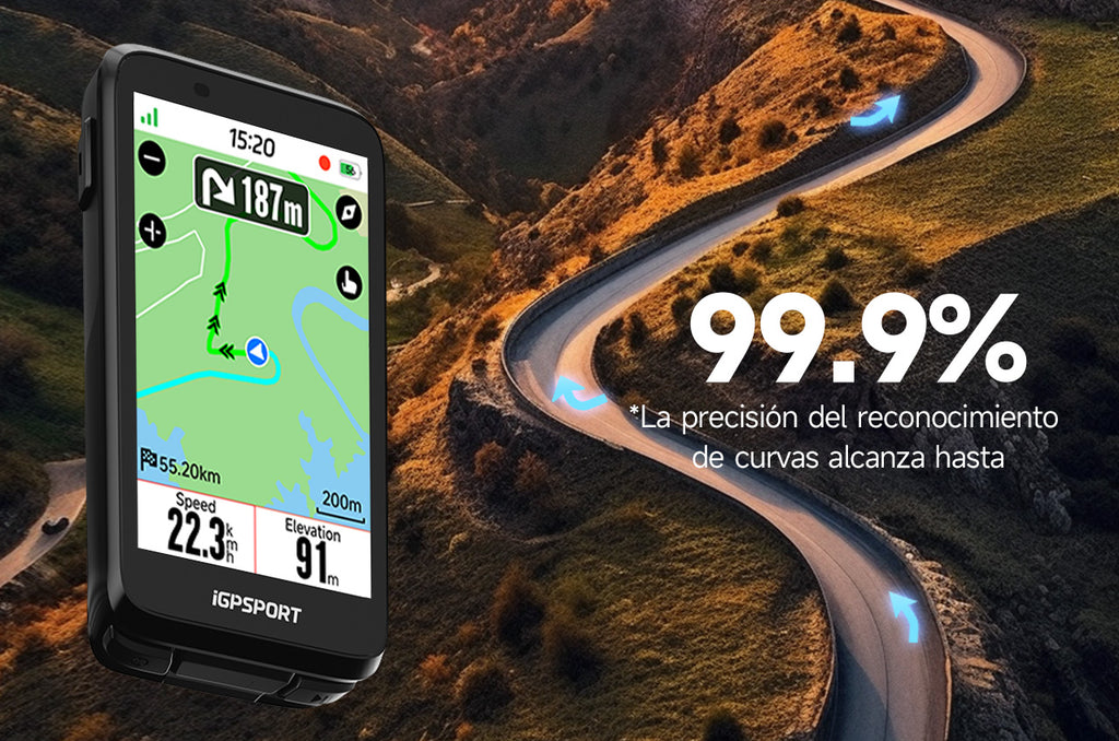 GPS IGPSPORT NAVEGADOR GPS BINAVI-BG2-GRIS